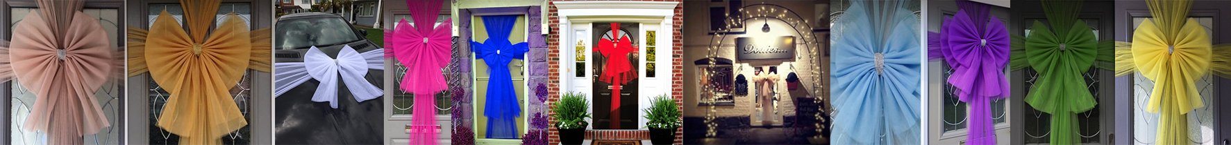 Net Door Bows