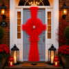 Weather Resistant Net Door Bow – 20 Colours