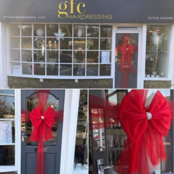 Red Door Net Bows