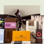 Logos printed on ribbons for hampers