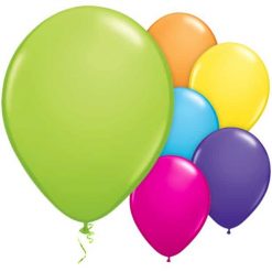 Assorted Tropical Latex Balloons