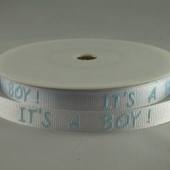It's a Boy Printed Ribbon