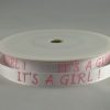 It's a Girl Printed Ribbon