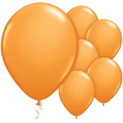 Orange Latex Balloons