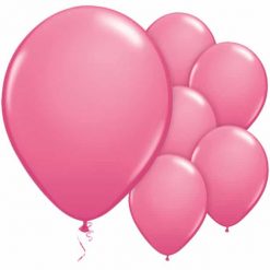 Rose Pink Latex Balloons