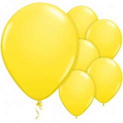 Yellow Latex Balloons