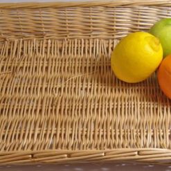 Steamed Wicker Basket Tray