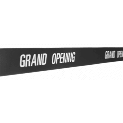 Black Grand Opening Ribbons