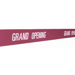 Burgundy Grand Opening Ribbons