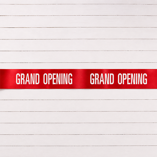 GRAND OPENING RIBBON