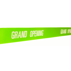Lime Green Grand Opening Ribbons