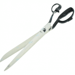 Extra Large Ceremonial Silver Scissors