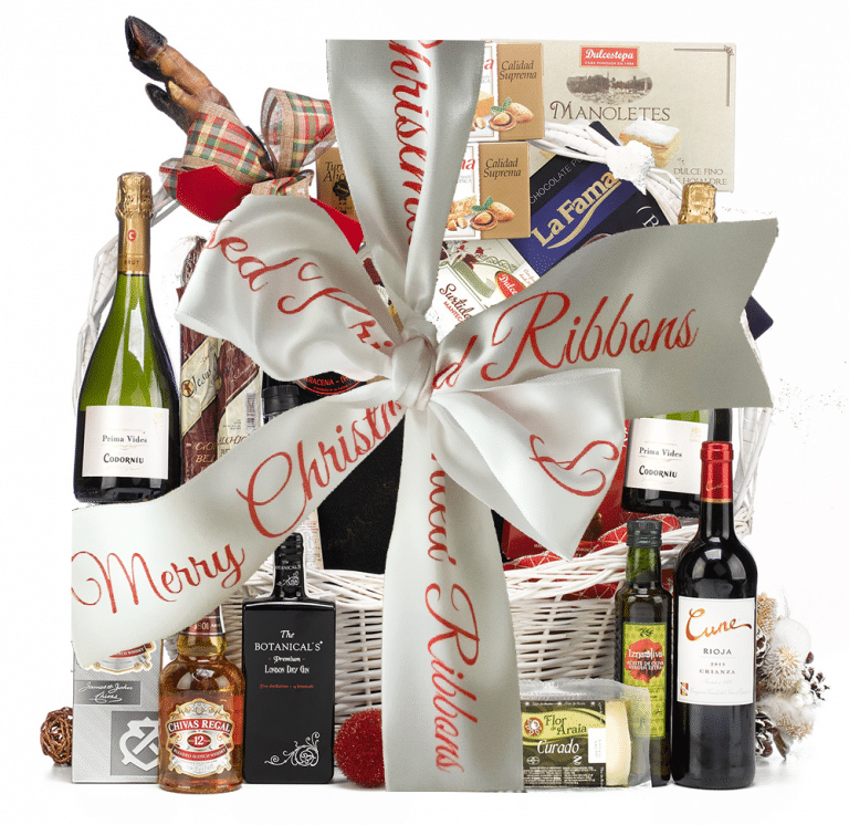 Hamper Ribbons For Christmas