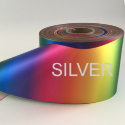Alternative view of Rainbow Pride Printed Ribbon -100mm Wide - 50m
