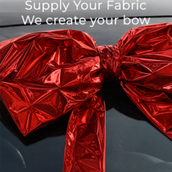 Bespoke Car Bows Made Using Your Own Fabric