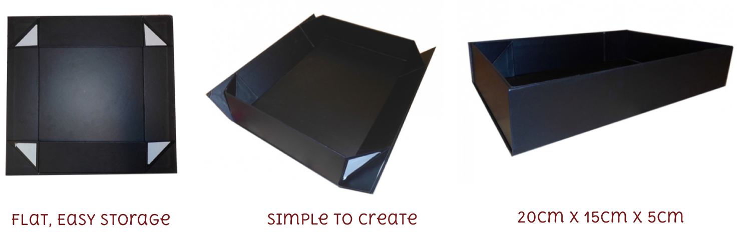Black Hamper Trays
