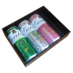 Alternative view of Black Hamper Gift Hamper Trays - 20cm (Pk 10)