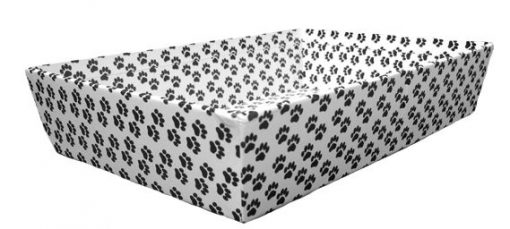 10 x Paw Print Gift Hamper Trays - 20cm