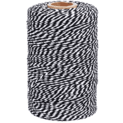 Black & White Bakers Twine