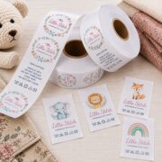 Custom Printed Clothing Labels - Small