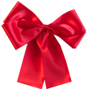 Red Satin Door Bow Decorating Pack
