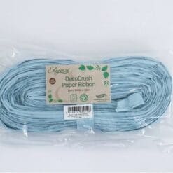 Light Blue Natural Paper Ribbon