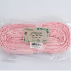 Light Pink Natural Paper Ribbon