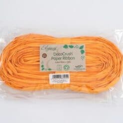Orange Natural Paper Ribbon