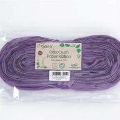 Purple Natural Paper Ribbon