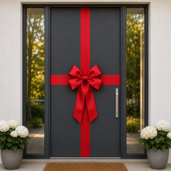 Red Door Bow Decorating Kit