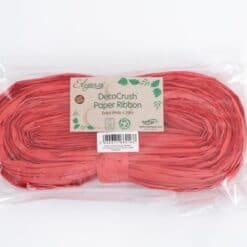 Red Natural Paper Ribbon