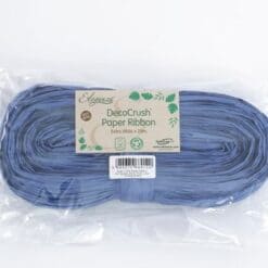 Royal Blue Natural Paper Ribbon