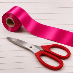Grand Opening Ribbon Cutting Kit – 16" Red Scissors & 3m Ribbon - Image 5