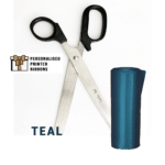 Black Scissors with TEAL Ribbon