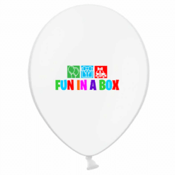 Custom Printed Latex Balloons - CMYK Print - Printing One Side of Balloon