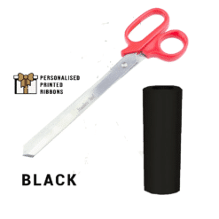 Red Scissors with BLACK Ribbon