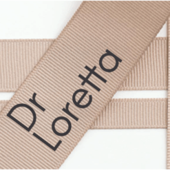 25mm Grosgrain Full Colour Branded Colour Ribbons by Personalised Printed Ribbons