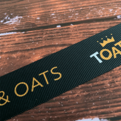 25mm Grosgrain Full Colour Branded Ribbons by Personalised Printed Ribbons