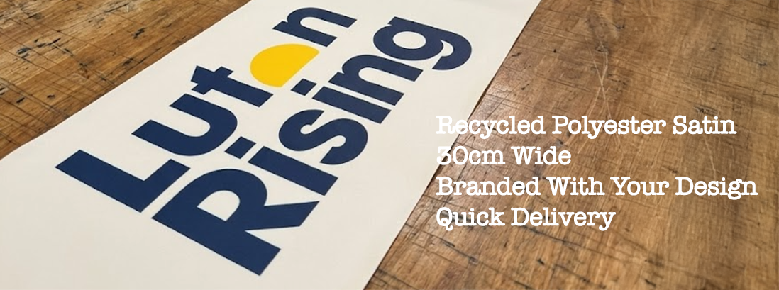 300mm Lifestyle images customised branded ribbons by personalised printed ribbons