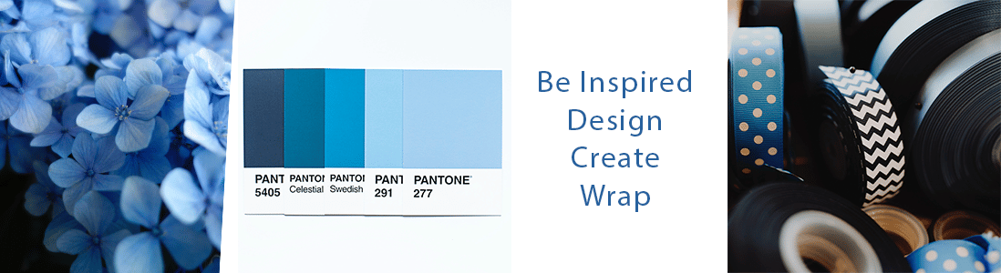 Bespoke Blue Ribbons Pantone CMYK Ribbons Quick Delivery