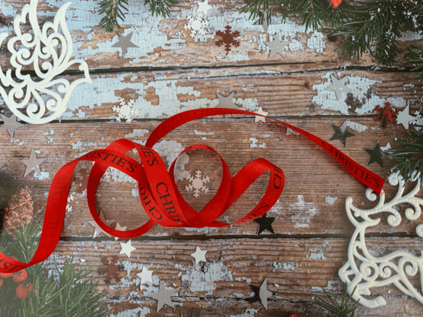 Custom Printed Branded Ribbons For Christmas Gift Wrapping