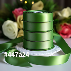 Green 447a24 Bespoke Ribbon Colour For Branding