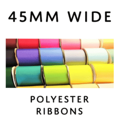45mm Wide Polyester Ribbons