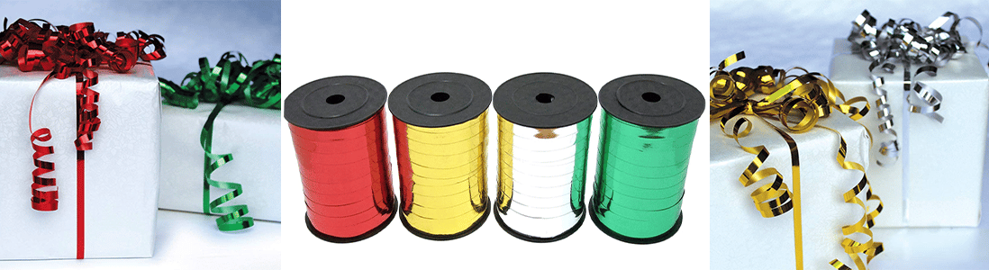 Christmas Curling Ribbons For Gift Wrapping