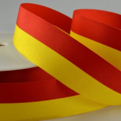 Red Yellow stripy ribbon