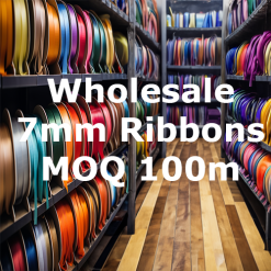 Wholesale 7mm Wide Satin Ribbons
