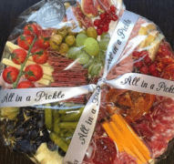 Printed Ribbon Logo & Design Text Hampers Christmas printed custom branded