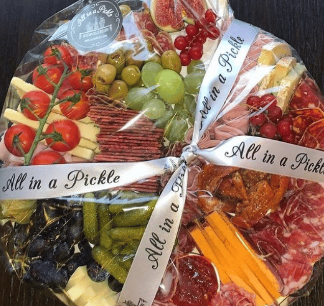 Printed Ribbon Logo & Design Text Hampers Christmas printed custom branded