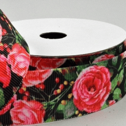 Flower Printed Ribbon