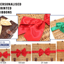 How will the bows look on my hamper